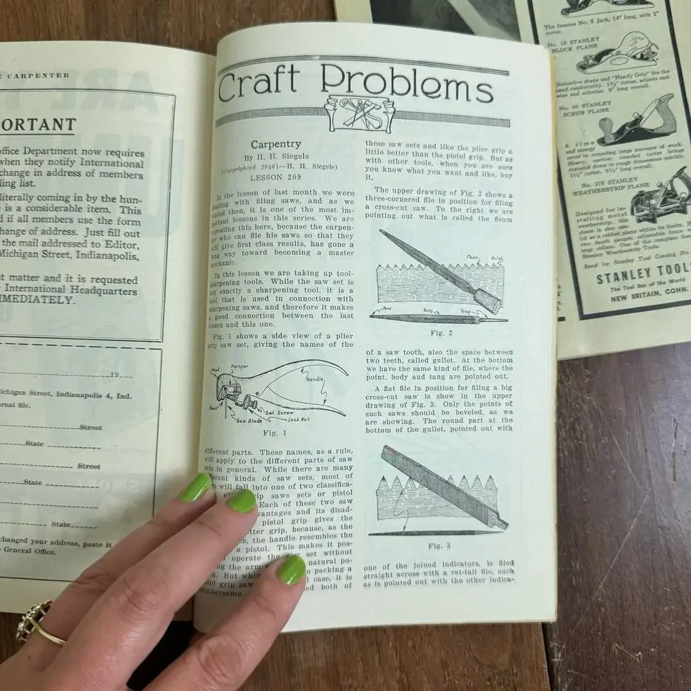 The Carpenter Magazine Sept 1938 Feb 1946‎ UBC United Brotherhood of Carpenters